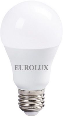 Лампа Eurolux LL-E-A60-15W-230-2 7K-E27 (груша 15Вт тепл. Е27) белый