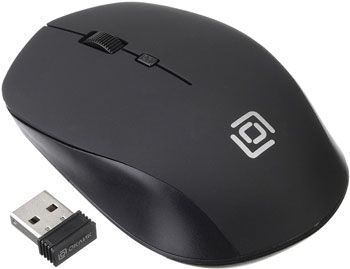 Беспроводная мышь Oklick 565MW matt черный оптическая (1000dpi) беспроводная USB (3but)