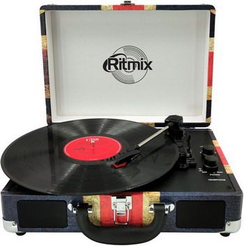 Проигрыватель виниловых дисков Ritmix LP-120B UK Flag