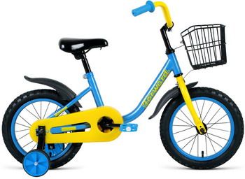 Велосипед Forward BARRIO 14 (1 ск.) 2020-2021 синий 1BKW1K1B1005