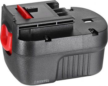 Аккумулятор Pitatel для BLACK&DECKER (p/n: A12 A12E A12EX A12-XJ FS120B FSB12 HPB12 912B.H A1712)