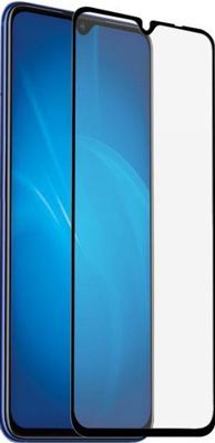 Защитный экран Red Line Xiaomi Redmi 9 Full Screen (3D) tempered glass FULL GLUE черный