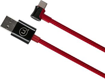 Кабель Usams U13 USB - Type-C Smart Power-off красный (SJ341USB02)