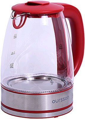 Чайник электрический Oursson EK1744GD/RD (Красный)
