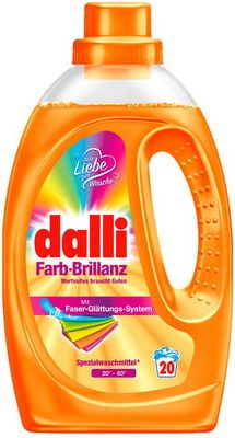 Гель-концентрат для стирки цветного белья DaLLi Farb Brillianz 1 1 л. 524280