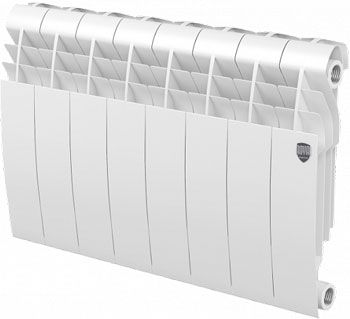 Водяной радиатор отопления Royal Thermo BiLiner 350 /Bianco Traffico - 8 секц.