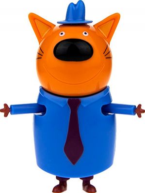 Игрушка пластиковая 1 Toy Три кота - Папа 8 8 см