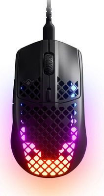 Проводная игровая мышь SteelSeries Aerox 3 черный