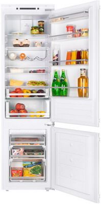 Встраиваемый двухкамерный холодильник MAUNFELD MBF193SLFW