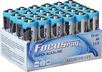 Батарейки FOCUSray SUPER ALKALINE LR06/S24 24/192/768
