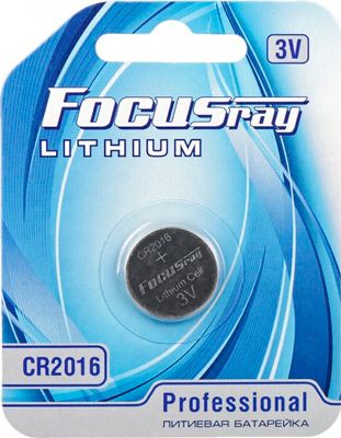 Батарейка FOCUSray CR2016 1 штука