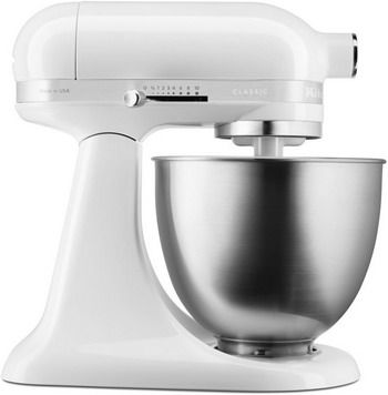 Планетарный миксер KitchenAid Classic 5KSM3310XEWH белый