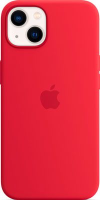 Чехол Apple Силиконовый чехол MagSafe для IPhone 13 красного цвета