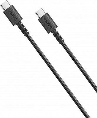 USB кабель ANKER A8033 60W C->C 1.8м BK