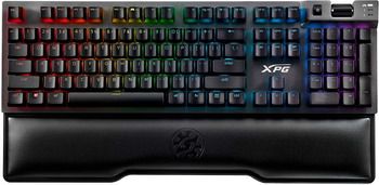 Игровая клавиатура XPG SUMMONER (Cherry MX blue switches USB алюминиевая рама RGB подсветка подставка под запястья USB порт)