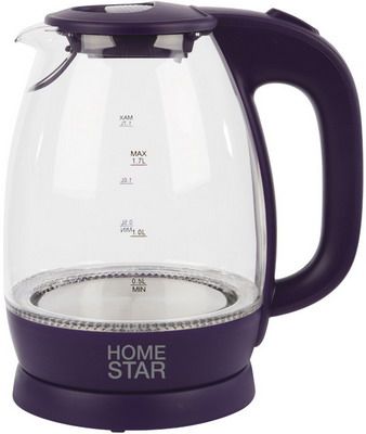 Чайник электрический Homestar HS-1012 003847 фиолетовый
