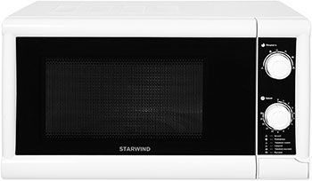 Микроволновая печь - СВЧ Starwind SMW3520 20л. 700Вт белый/черный