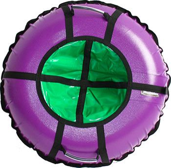 Тюбинг Hubster Ринг Pro фиолетовый-зеленый (100см)