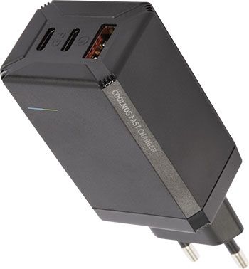 Сетевое з/у Red Line Superior USB 2 Type-C (модель PD-80) 5A QC4.0 PD65 Cool MOS черный