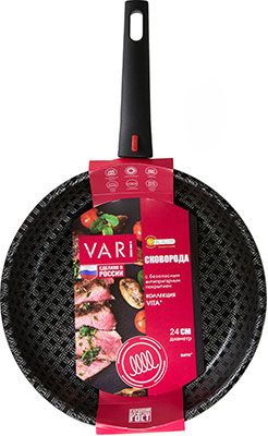 Сковорода Vari VITA индукция 24 см съемная ручка B-07224