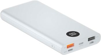 Внешний аккумулятор MoreChoice 10000mAh Smart 3USB 3A PD 18W QC3.0 быстрая зарядка PB31S (White)