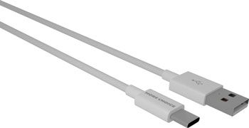 Дата-кабель MoreChoice USB 2.1A для Type-C K24a TPE 1м (White)