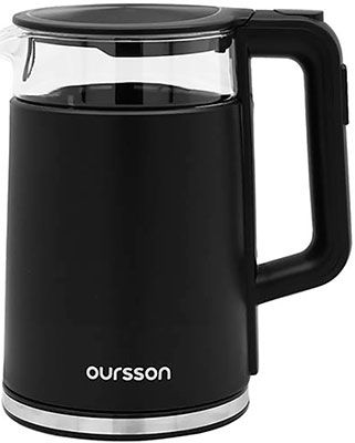 Чайник электрический Oursson EK1733WD/BL (Черный)