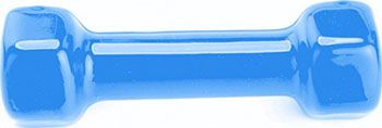 Гантель Bradex обрезиненная 5 кг синяя SF 0168