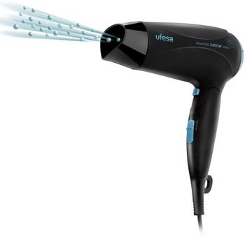 Фен Ufesa Ionic Hair dryer 2400W SC8310 (60304472) голубой/черный