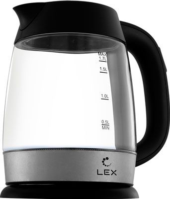 Чайник электрический LEX LX 30011-1 (черный)