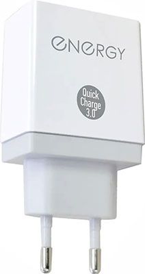Сетевое зарядное устройство Energy ET-24 3 USB Q3.0 цвет - белый