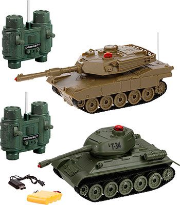 Танковый бой Crossbot р/у 1:32 Т34 - Abrams M1A2 Crossbot 870634