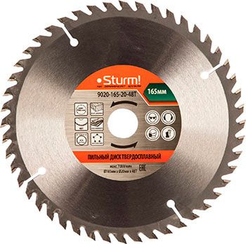 Пильный диск Sturm 9020-165-20-48T