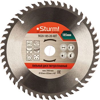 Пильный диск Sturm 9020-185-20-48T