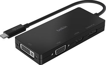 Адаптер Belkin USB-C Video Adapter черный (AVC003btBK)
