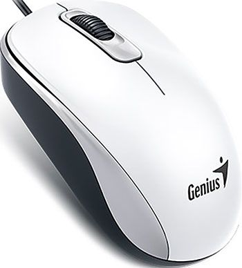 Мышь проводная Genius DX-110 белый