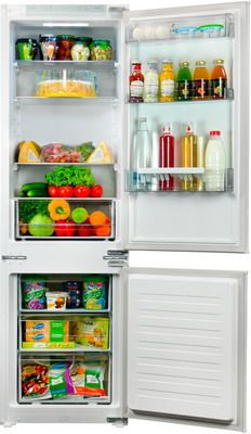 Встраиваемый двухкамерный холодильник LEX RBI 201 NF