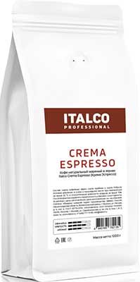 Кофе в зернах Italco Professional Crema Espresso (Крема Эспрессо) 1000гр в/у