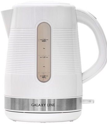 Чайник электрический Galaxy GL0225 (белый)