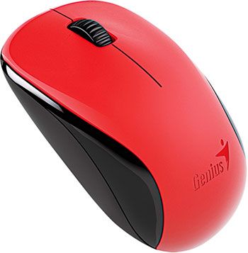 Мышь беспроводная Genius NX-7000 красный