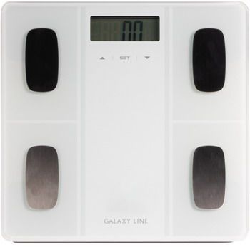 Весы напольные Galaxy GL4854 (белые)