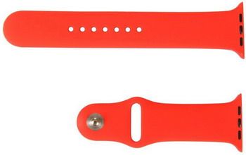 Ремешок для смарт-часов mObility для Apple watch - 38-40 mm красный УТ000018882