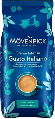 Кофе зерновой Movenpick Gusto Italiano 1000 гр.