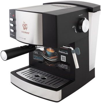 Кофеварка Endever Costa-1080 (90270) стальной/черный