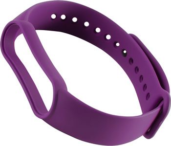 Ремешок силиконовый Red Line для фитнес-браслета Xiaomi Mi Band 5/6/Amazfit Band 5 фиолетовый