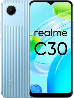 Смартфон Realme C30 32Gb 2Gb голубой