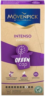 Кофе капсульный Movenpick Espresso Intenso Green Cap 10 капсул по 5 7г