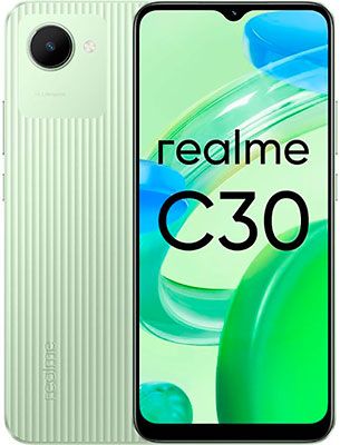 Смартфон Realme C30 64Gb 4Gb зеленый