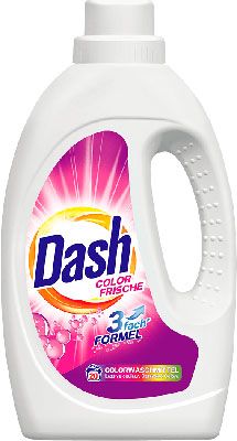 Жидкое средство для стирки цветного белья Dash Color Frische 3 fash FORMEL 1.1 л 20 стирок