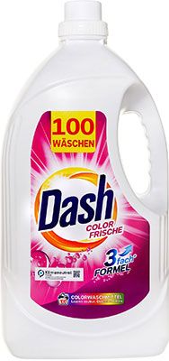Жидкое средство для стирки цветного белья Dash Color Frische 3 fash FORMEL 5 л 100 стирок